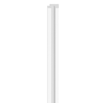 Рейка правая для стеновой панели Linerio S-LINE White (белая)